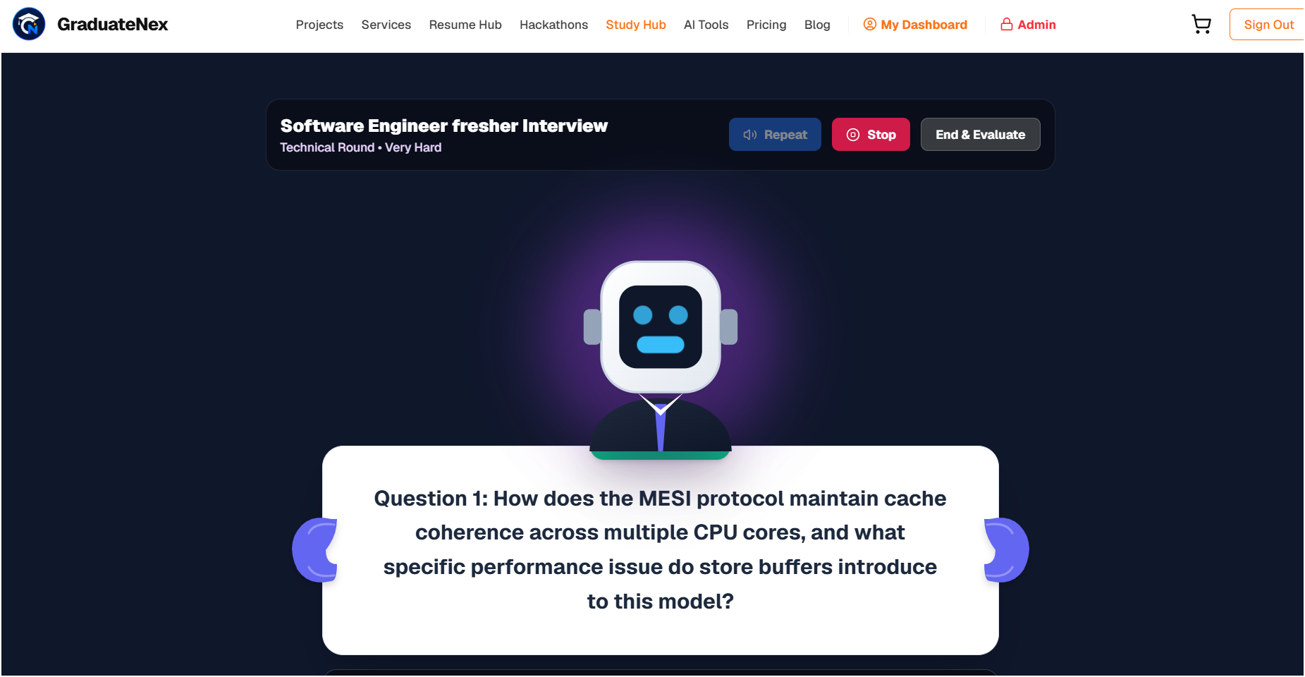 Best Mock Interview Platform: Master Python, Cyber Security, MySQL & DSA with AI
